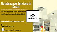 Maintenance Services in Dubai