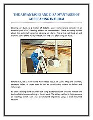 Merits and Demerits OF AC CLEANING IN DUBAI by infiway - Issuu