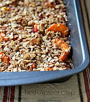 Fresh Apricot Crisp - Healthy Green Kitchen