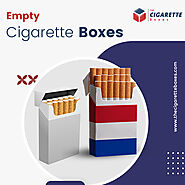 Empty Cigarette Packaging