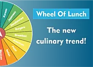 Wheel of lunch: The new culinary trend!