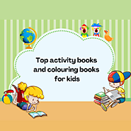Top activity books and colouring books for kids