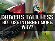 Drivers talk on cell phones less but surf, e-mail more