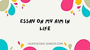 Essay on My Aim in Life • 10 Lines Essay