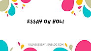 Essay on Holi for Students and Children in English • 10 Lines Essay