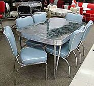 The diverse array of Family Dining sets for sale are in distinct sizes and banding