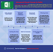 Advanced Excel Course In Delhi