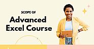 Scope of Advanced Excel Course