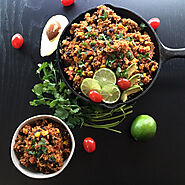 Healthy and Smoky Orzo and Beans Skillet Dinner - Pittsburgh Food