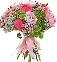 Buy Best Peony Wedding Bouquet in Shades of Pink