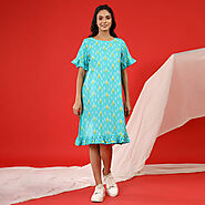 Buy t shirt dresses for women online in India | 100% cotton – JISORA