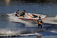 Take A Speed Boat with A View