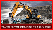 What Are The Parts of Excavator and Their Functions