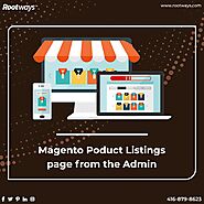 Manage Product Listings page from the Admin | Rootways