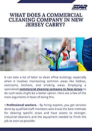 What does a commercial cleaning company in New Jersey carry? by STAR Building Services - Issuu