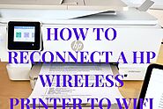 How to Reconnect a HP Wireless Printer to WiFi