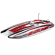 Brushless RC Jet Boat | Blackjack 42" 8S Brushless Catamaran RTR