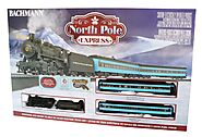 Lego Trains Sets | HO North Pole Express Train Set Bachmann 00751