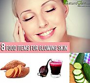 Nourishing Food for Glowing Skin - 8 Food Items for Beautiful Skin!