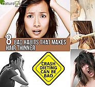 8 Bad Habits That Make Hair Thinner - Prevent Thinning Of Hair!