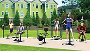 Outdoor Fitness Equipment for Housing Complexes