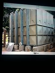 GRP/FRP, Pressed Steel and Galvanized Water Storage Tank Fabrications | Other Services | Okota | Lagos