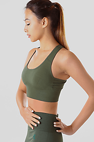 Luxury Bamboo Organic Yoga Fitness Tops | Green Apple Active - Green Apple Active