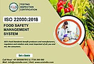 ISO 22000 FSMS Certification in Coimbatore