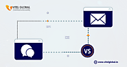 Choosing the right communication method for business: Email vs. Text messaging