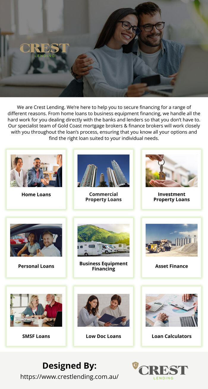 This infographic is desgined by Crest Lending