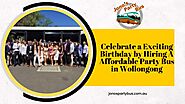 Celebrate a Exciting Birthday by Hiring A Affordable Party Bus in Wollongong