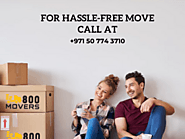 Hassle Free Move in Dubai by 800-movers