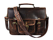 Leather & Canvas Messenger Bags for Men & Women