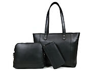 Mieres Genuine Leather Hand Bag Carob