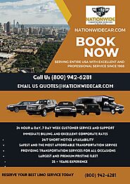 Black Car Service - SUV Stretch Limo, SUV Limousine, Sedans, Limo & Party Bus Service