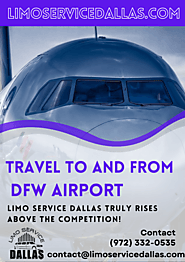 Travel to and from Dallas Fort Worth International Airport