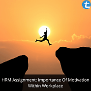 HRM Assignment: Importance Of Motivation Within Workplace | Total Assignment Help