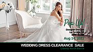 Pop-Up Wedding Dress Sale Barrie