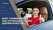 Most Comprehensive and Affordable Driving Lessons in Box Hill