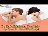 Do Herbal Medicines Treat Male Impotence Problem Effectively?