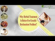 Why Herbal Treatment Is Better For Erectile Dysfunction Problem?