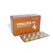 Take Your ED with Vidalista 40mg Drugs | USA