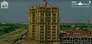 Actual Construction Status-Eros Sampoornam Society flats Noida EXT.