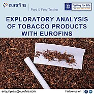 Exploratory Analysis of Tobacco Products with Eurofins