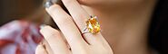 Are Citrines a Good Option for Promise Rings?