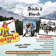 Shimla Packages at best Price -Unique TripMart