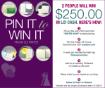 Win Big, Save Big with LCI's $500 Pin it to Win it Giveaway!
