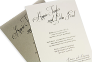 4 Steps to Elegant DIY Calligraphy Wedding Invitations