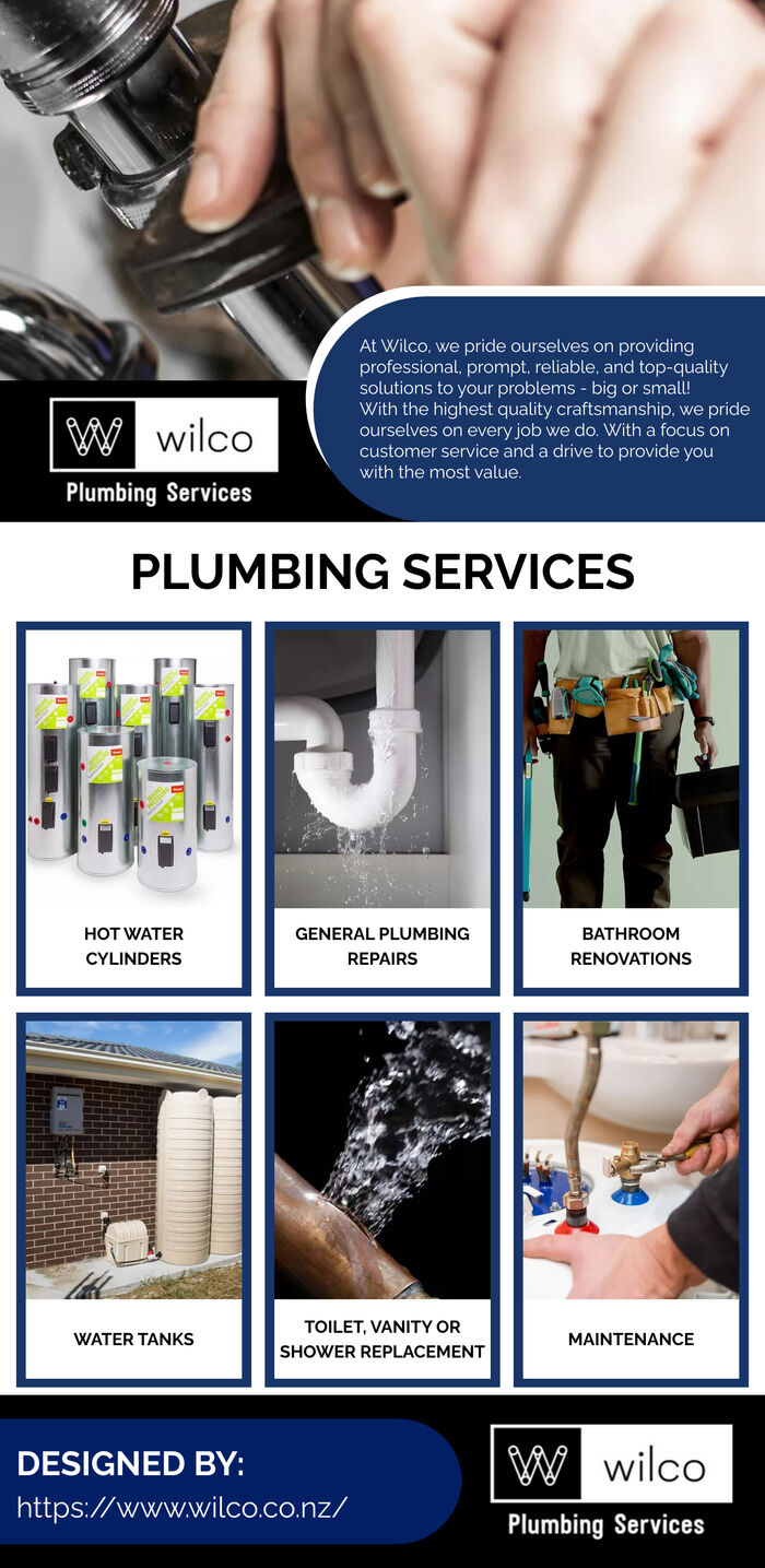 This infographic is designed by Wilco Plumbing Services