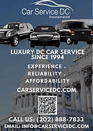 Luxury DC Car Service @Car Service DC